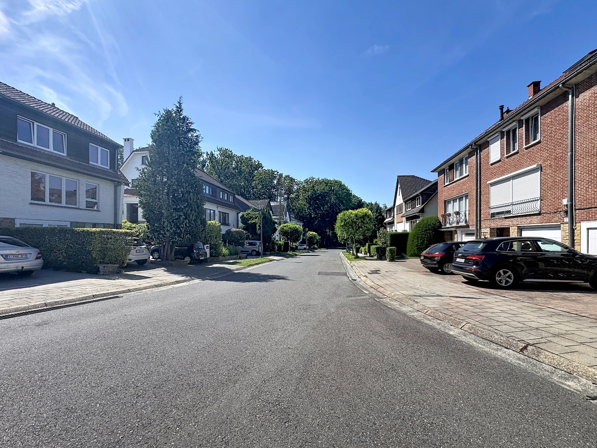 Rue résidentielle de Ganshoren