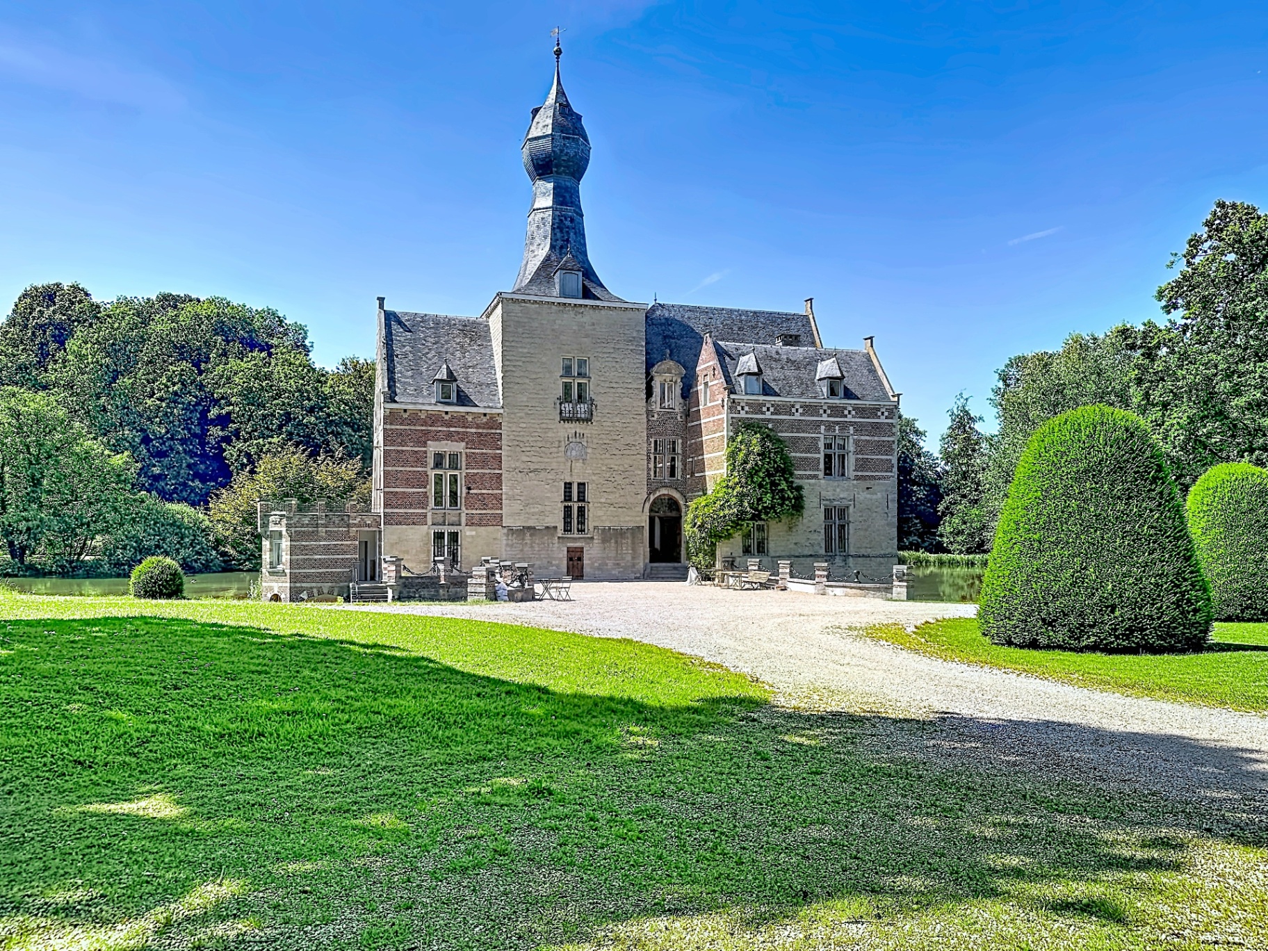 Château de Rivieren à Ganshoren