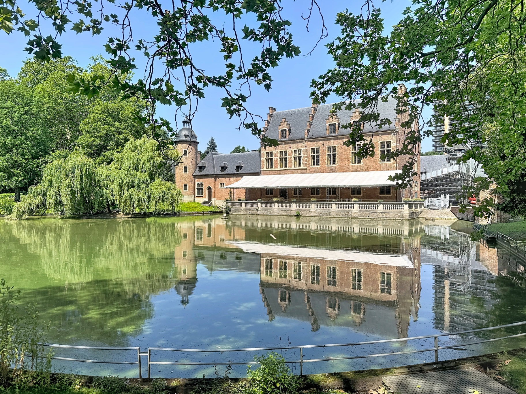 Le château du Karreveld à Molenbeek