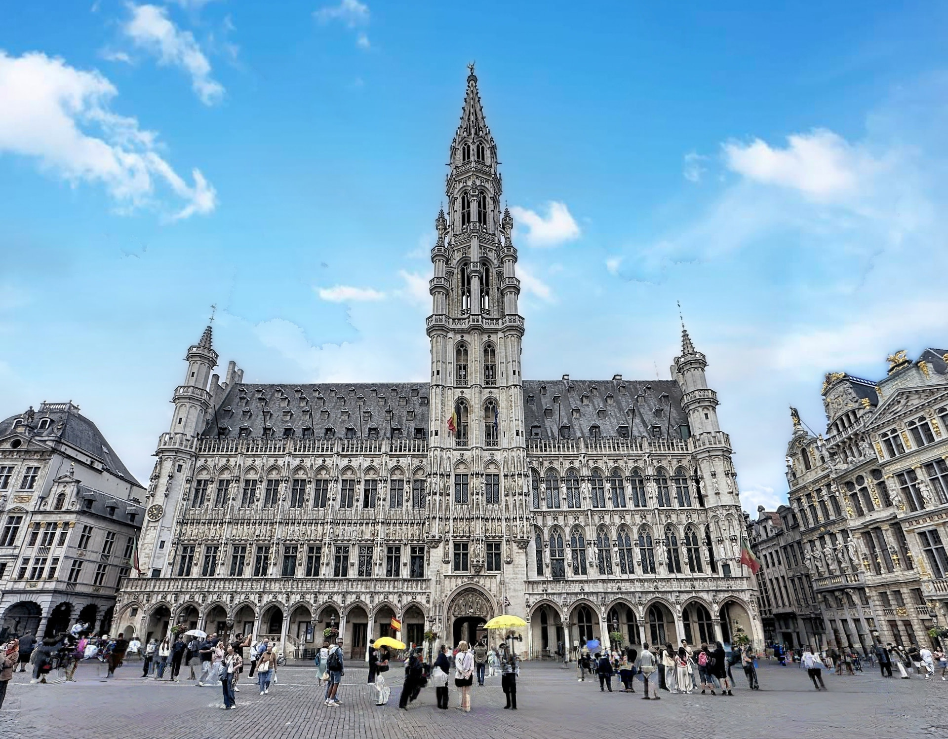 L'hôtel de ville de Bruxelles sur la Grand-Place