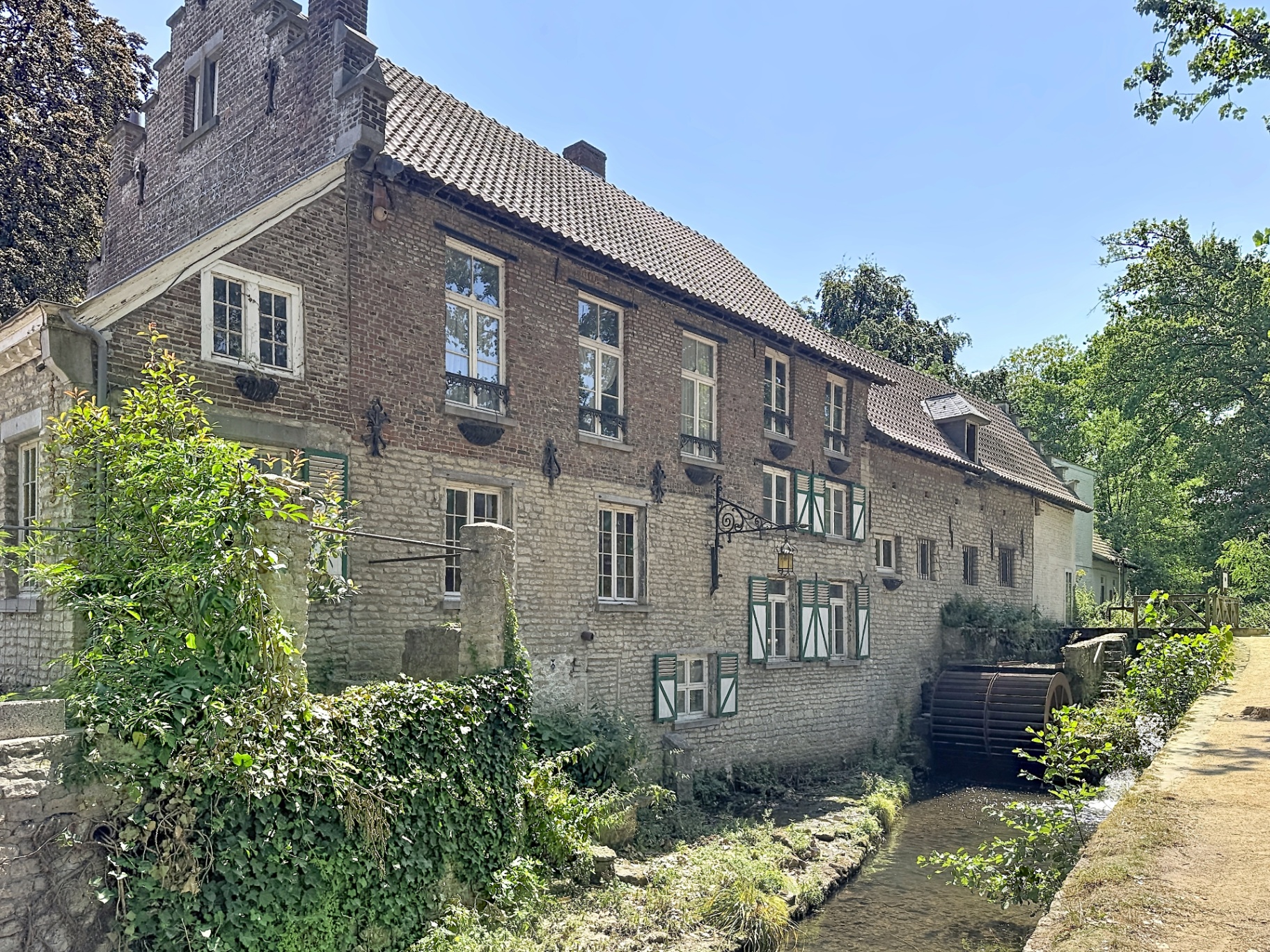 Le moulin de Lindekemale à Woluwe-Saint-Lambert
