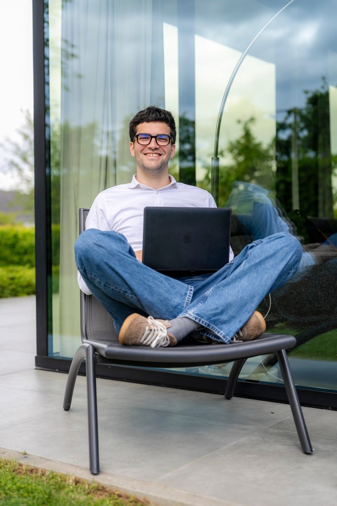 Lukas Dhooghe, agent immobilier à Bruxelles
