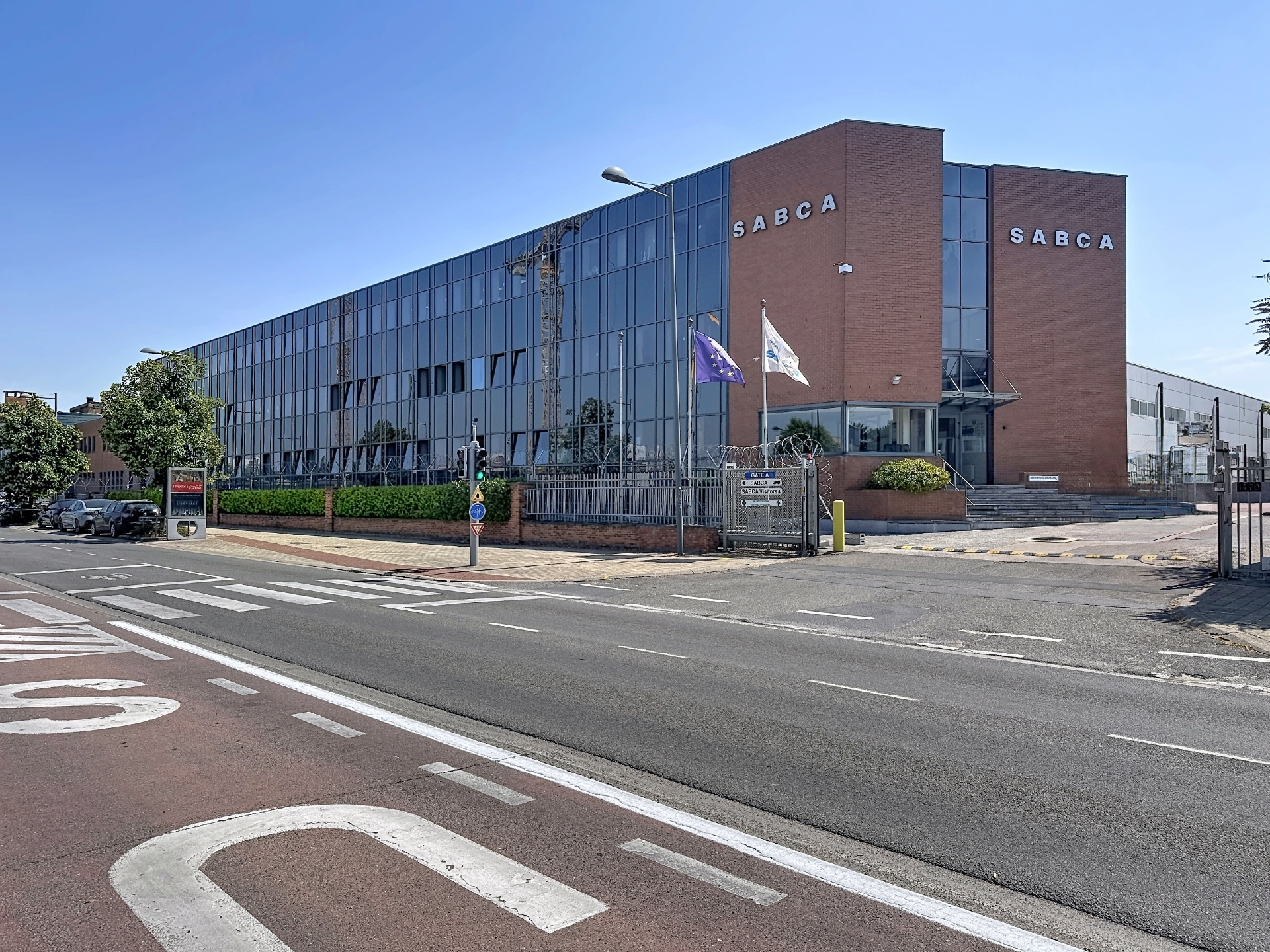 Site industriel aéronautique à Evere, héritage de l'aviation belge