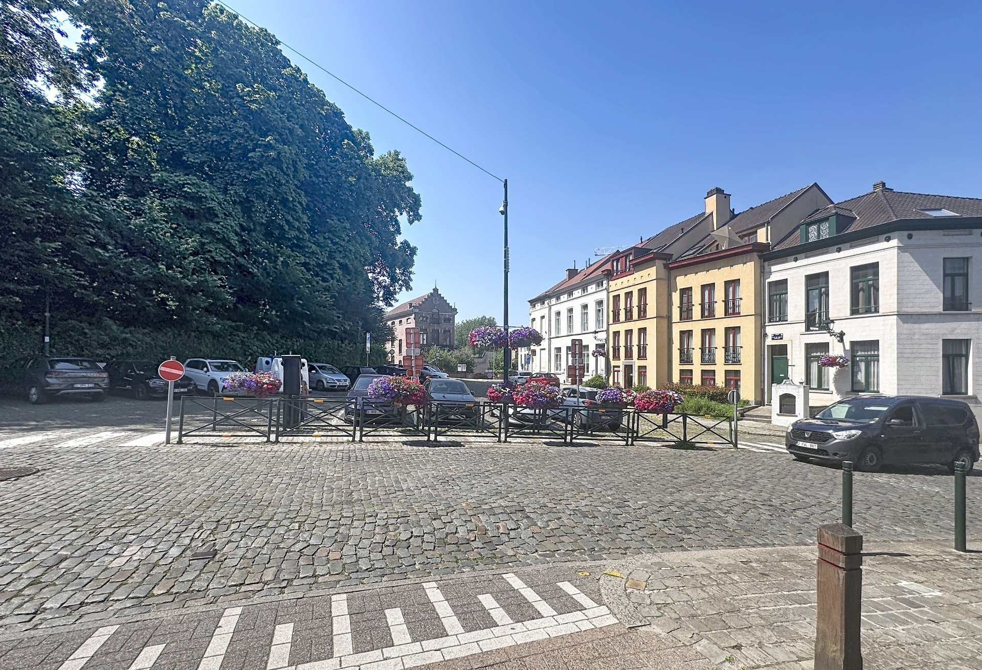 Le cœur villageois de Berchem-Sainte-Agathe