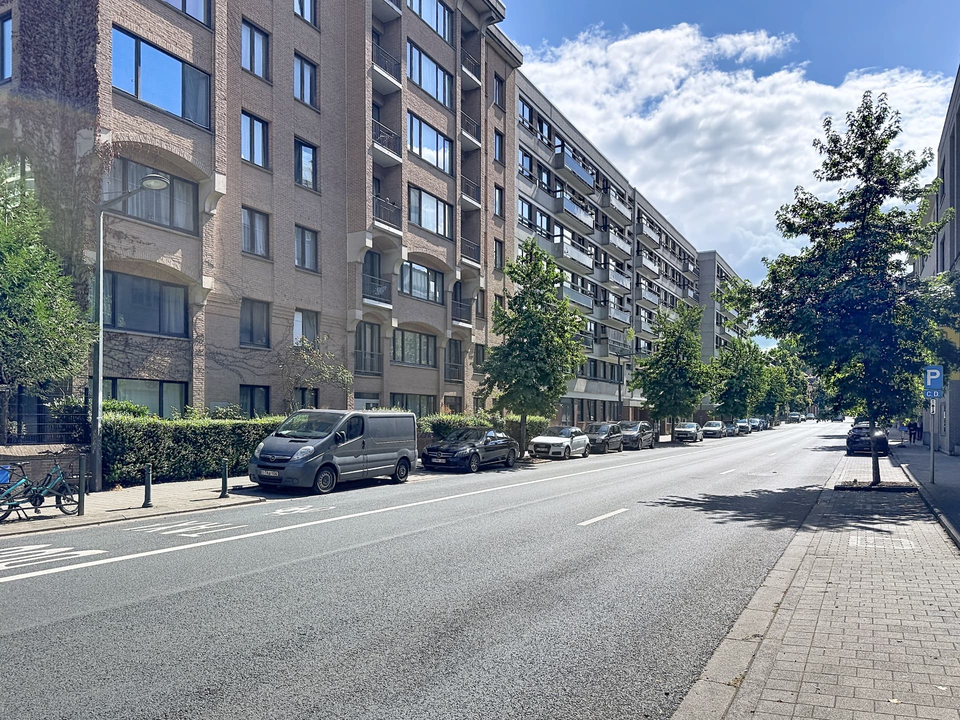 Une rue résidentielle d'Etterbeek